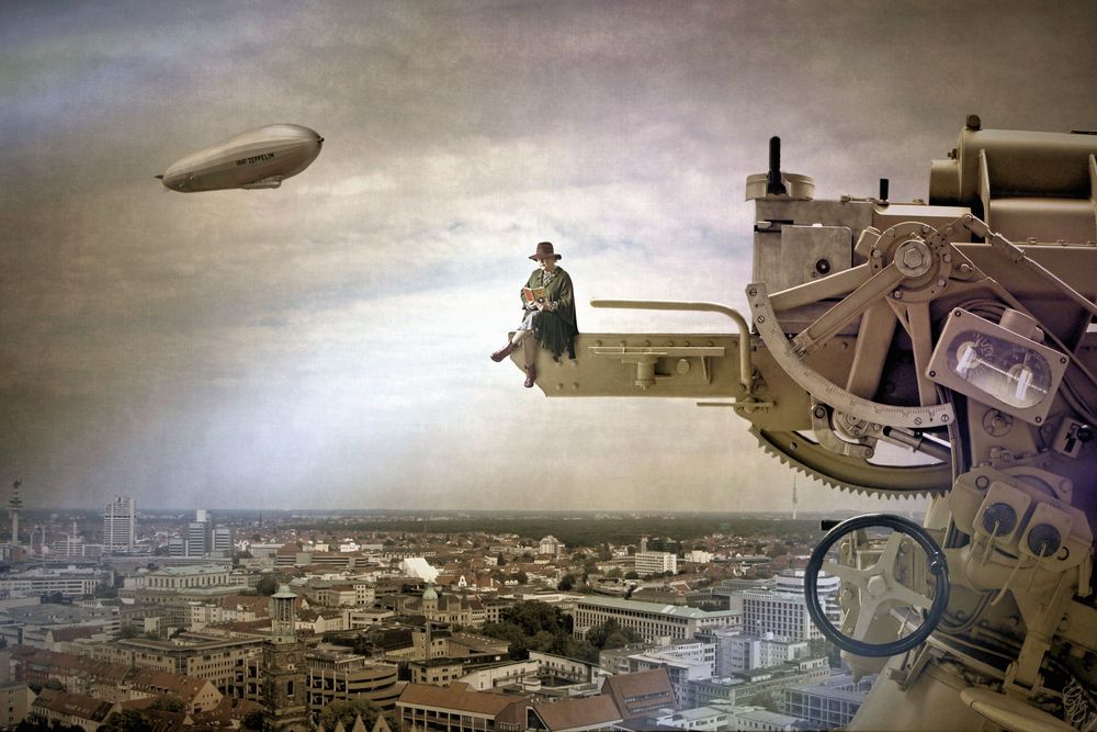 Da vergeht die Zeit wie im Fluge Foto & Bild projekte, fotomontage, surreal Bilder auf Da vergeht die Zeit wie im Fluge Foto & Bild projekte, fotomontage, surreal Bilder auf