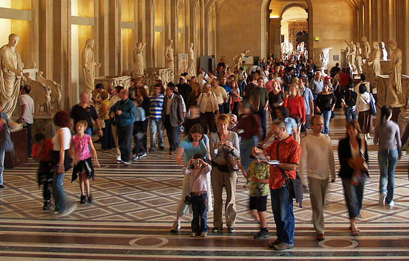 Da Vinci-Code oder nur verlaufen??---Louvre 2006