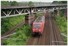 da war die Brücke noch da...