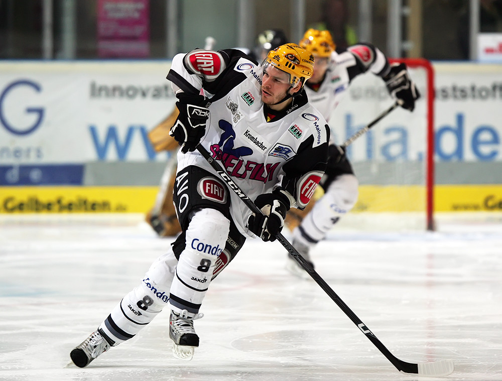 ..da war er noch friedlich...Frankfurt Lions Spieler Osterloh...