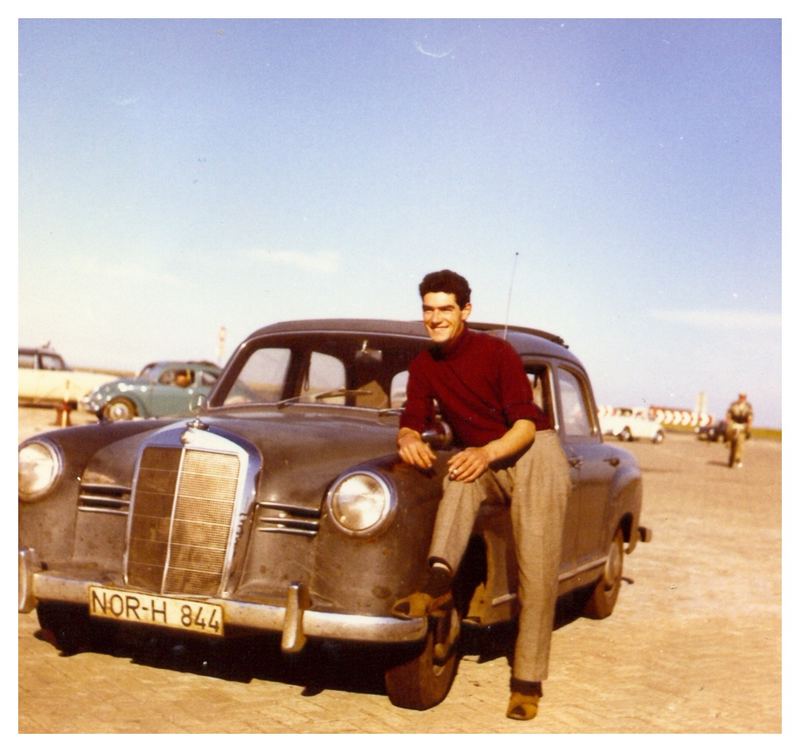 Da waren wir noch jung ,endlich Volljährig( 21 )1965 Zuhause in Norddeich.