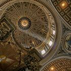 Da wo der Papst wohnt III. Kuppel und Altar. Petersdom, Rom