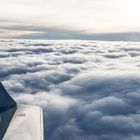 DA42 Cloudy Flight