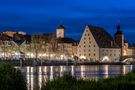 Historischer Salzstadel in Regensburg by Rainer Pickhard