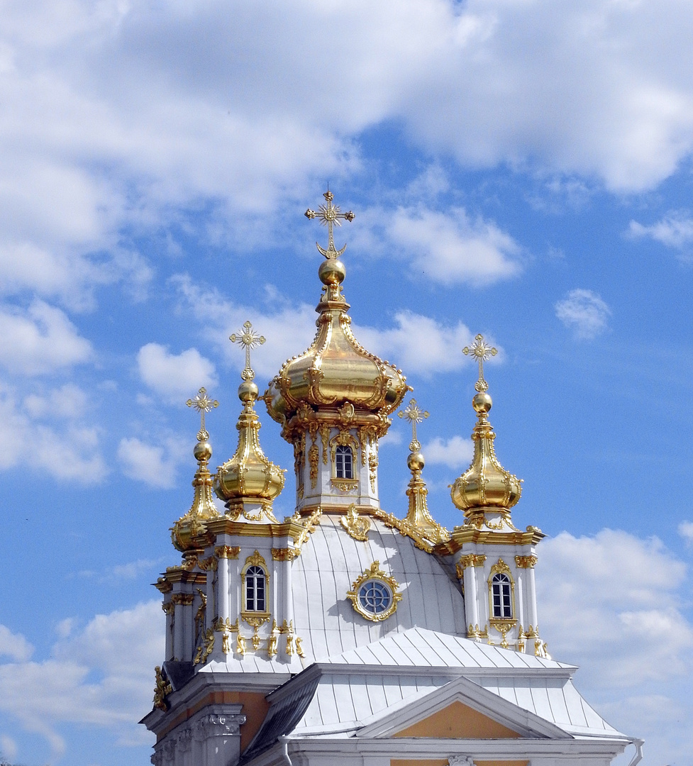 Dach der Kapelle Peterhof