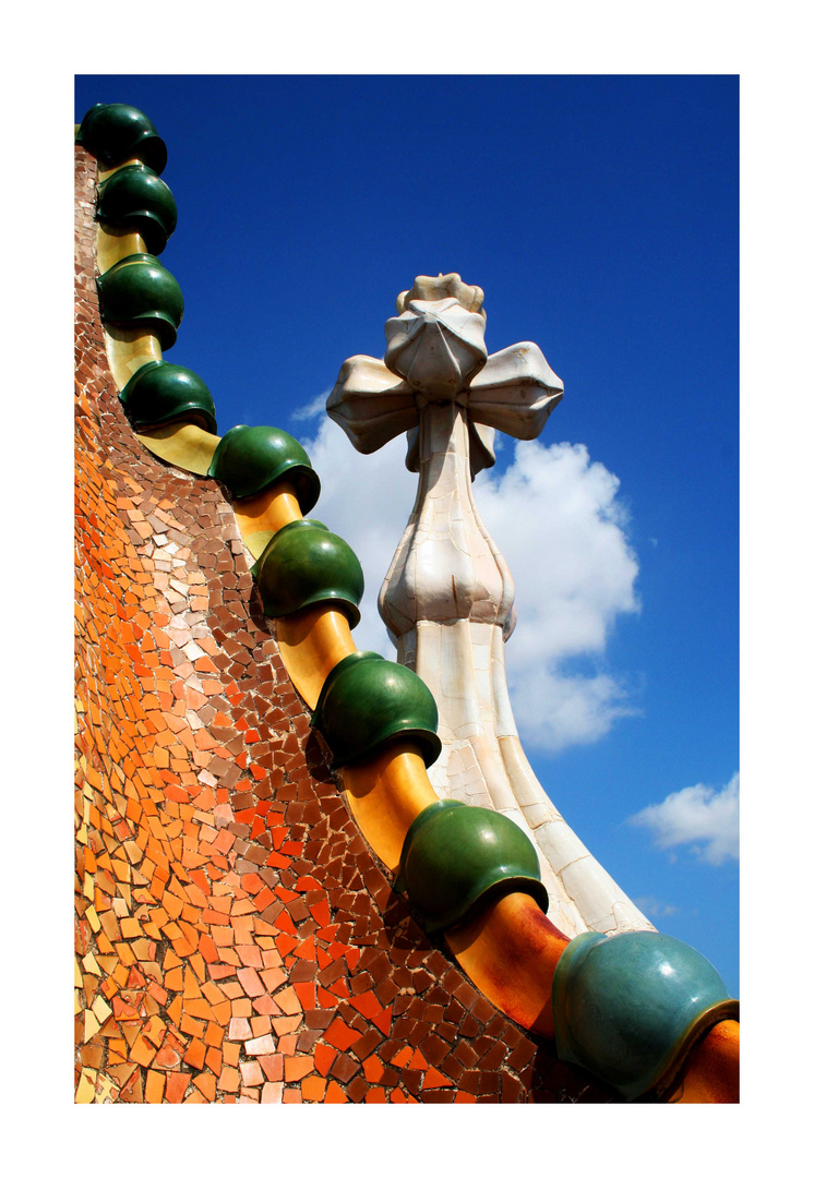 Dach des Casa Batlló