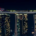 Dach des Marina Bay Sands in Singapur