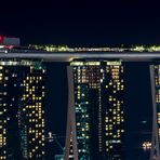 Dach des Marina Bay Sands in Singapur