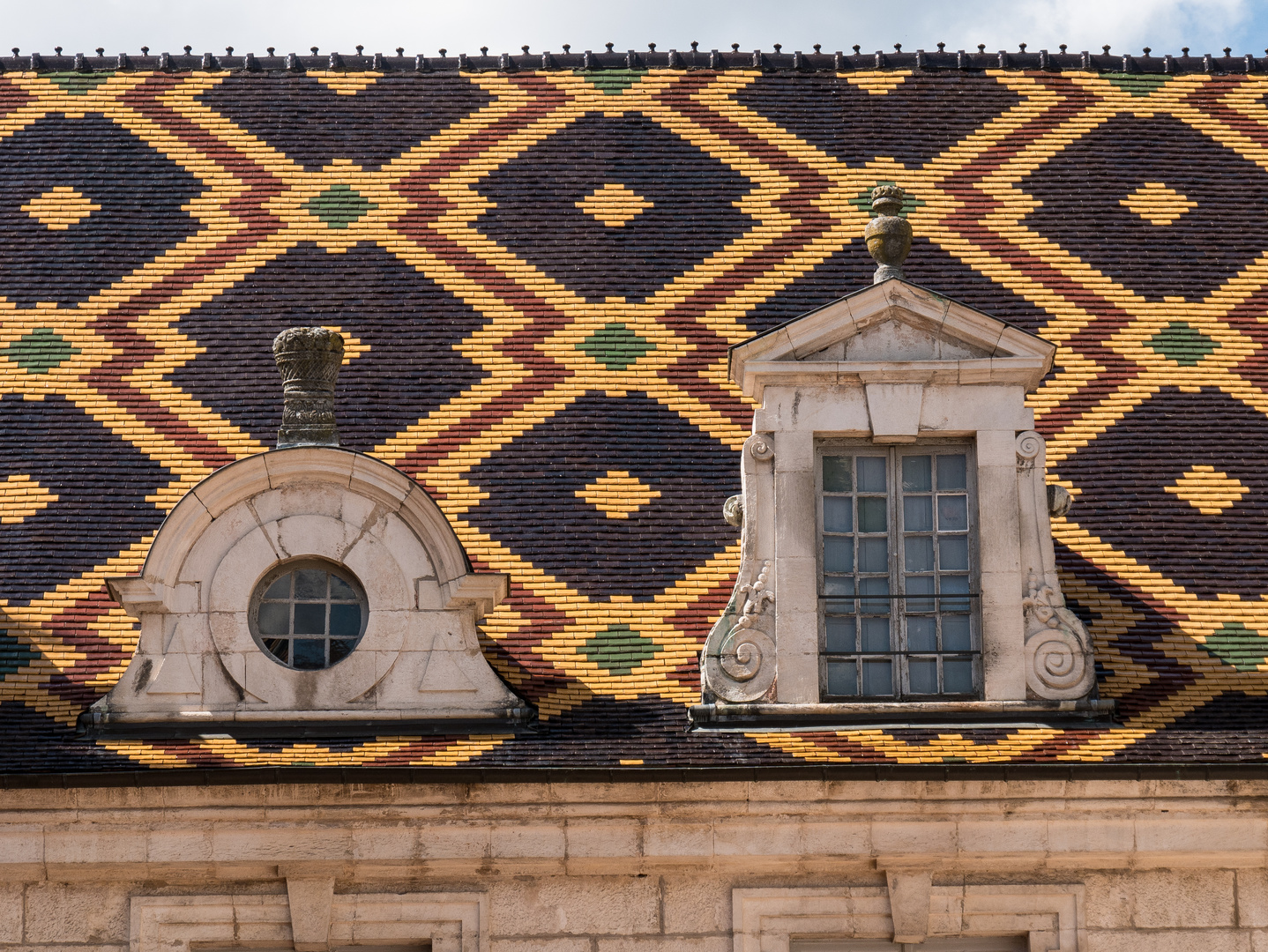 Dach von Hôtel Dieu in Beaune I