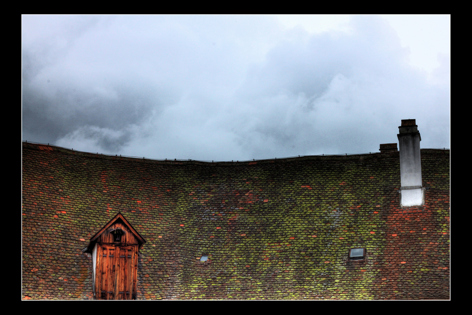 Dach von Schloss Drosenburg