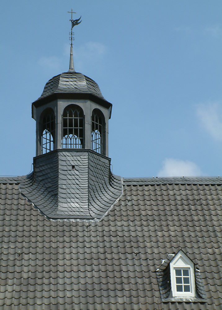 Dach von Schloss Dyck
