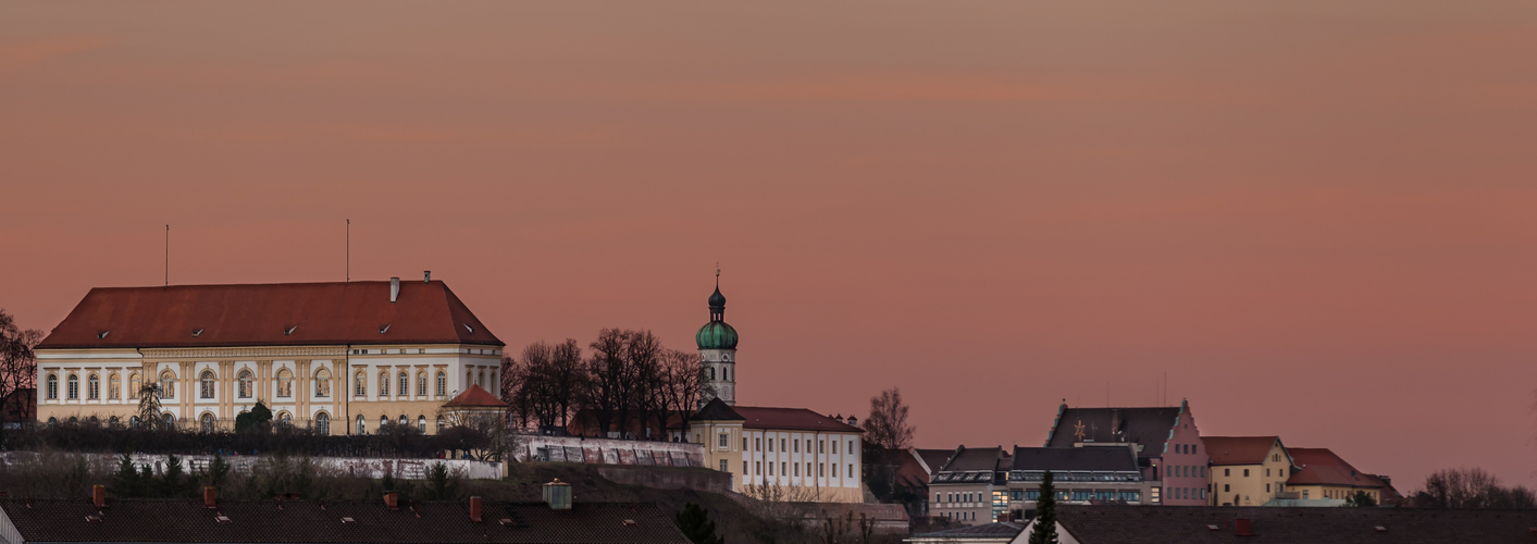 Dachauer Altstadt Skyline