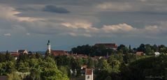 Dachau`s Altstadt Panorama