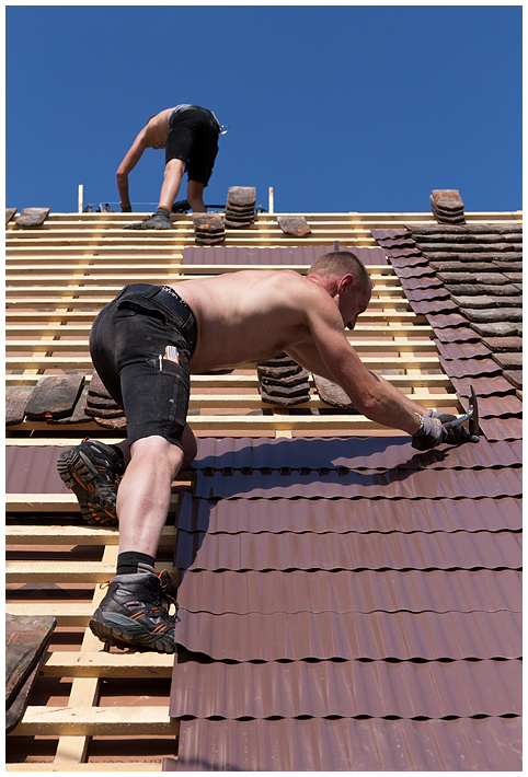 dachdeckend