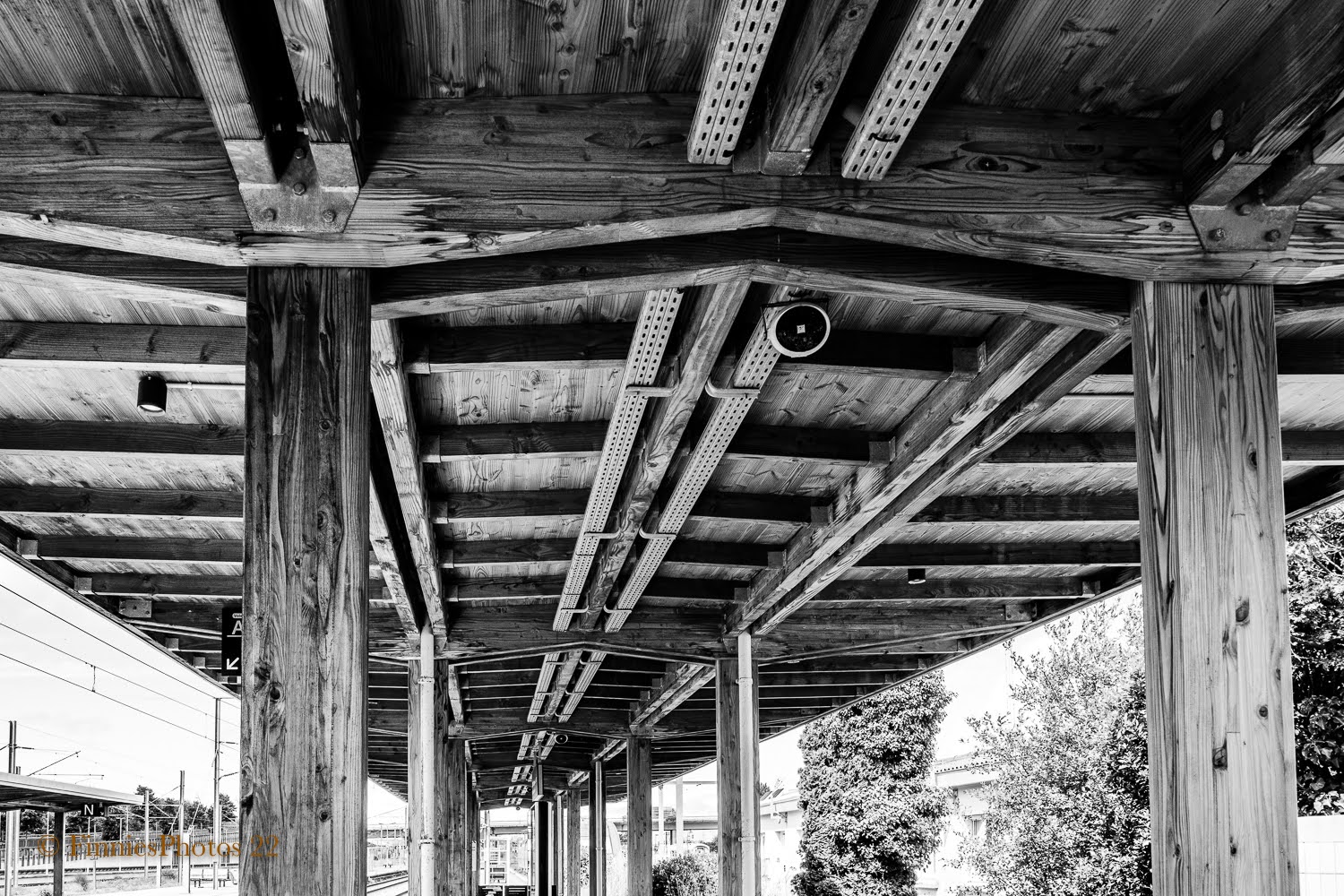 Dachdetail Bahnhof Lorient