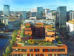 Dachgärten inmitten von Oslo