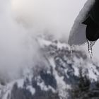 Dachkännel mit Schneedecke