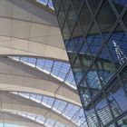 Dachkonstruktion am Münchner Flughafen