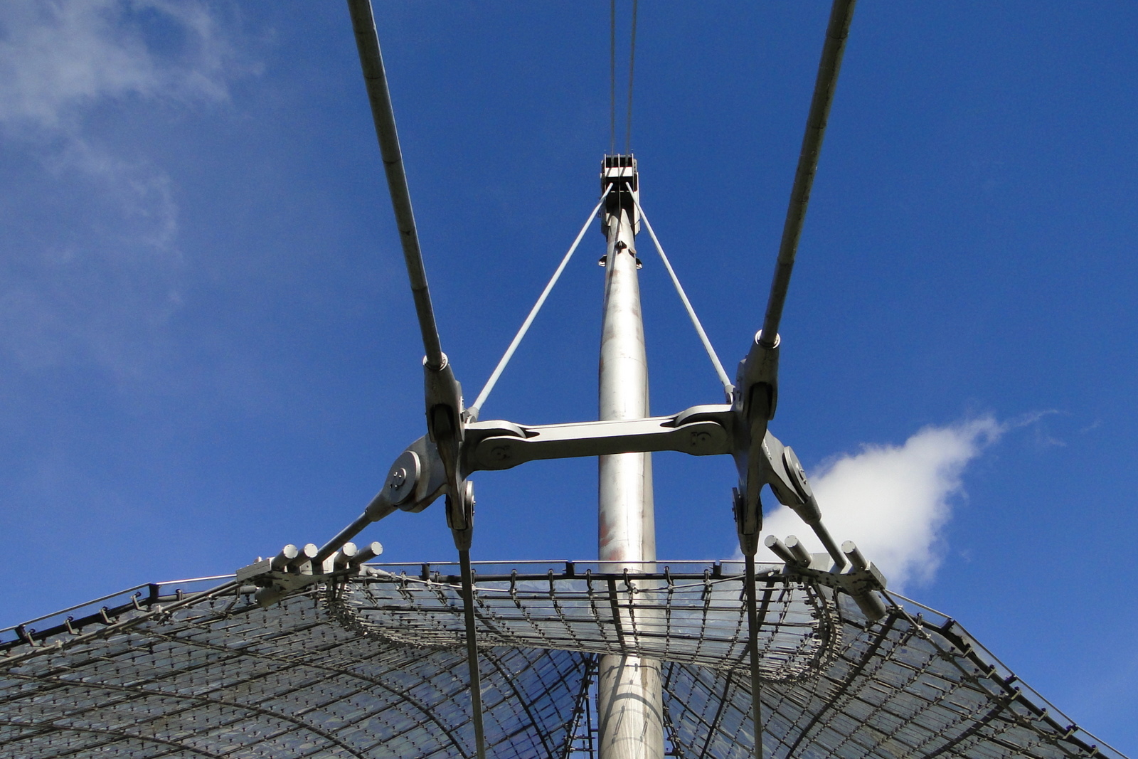 Dachkonstruktion Olympiastadion