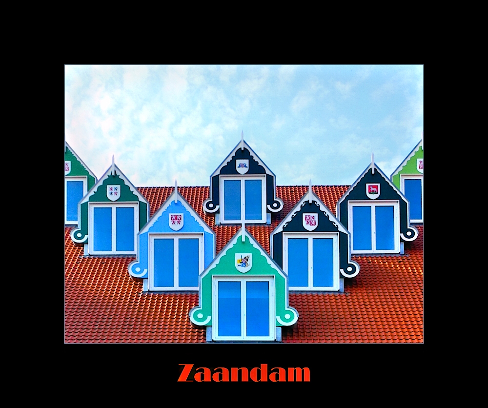 Dachlandschaft in Zaandam