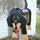 Dachshund mailbox