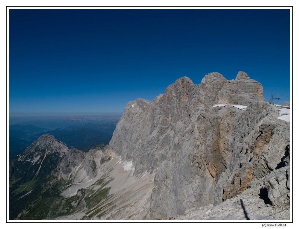 Dachstein aufgenommen in 2651m