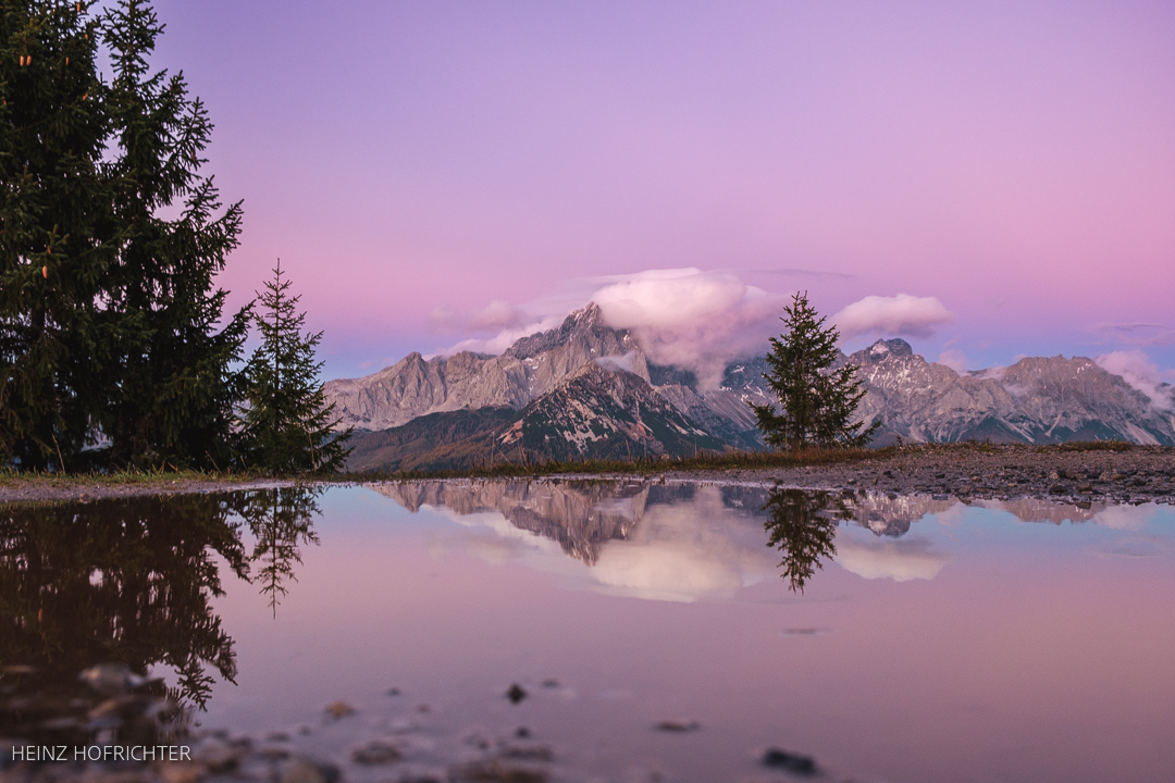 Dachstein im letzten Licht