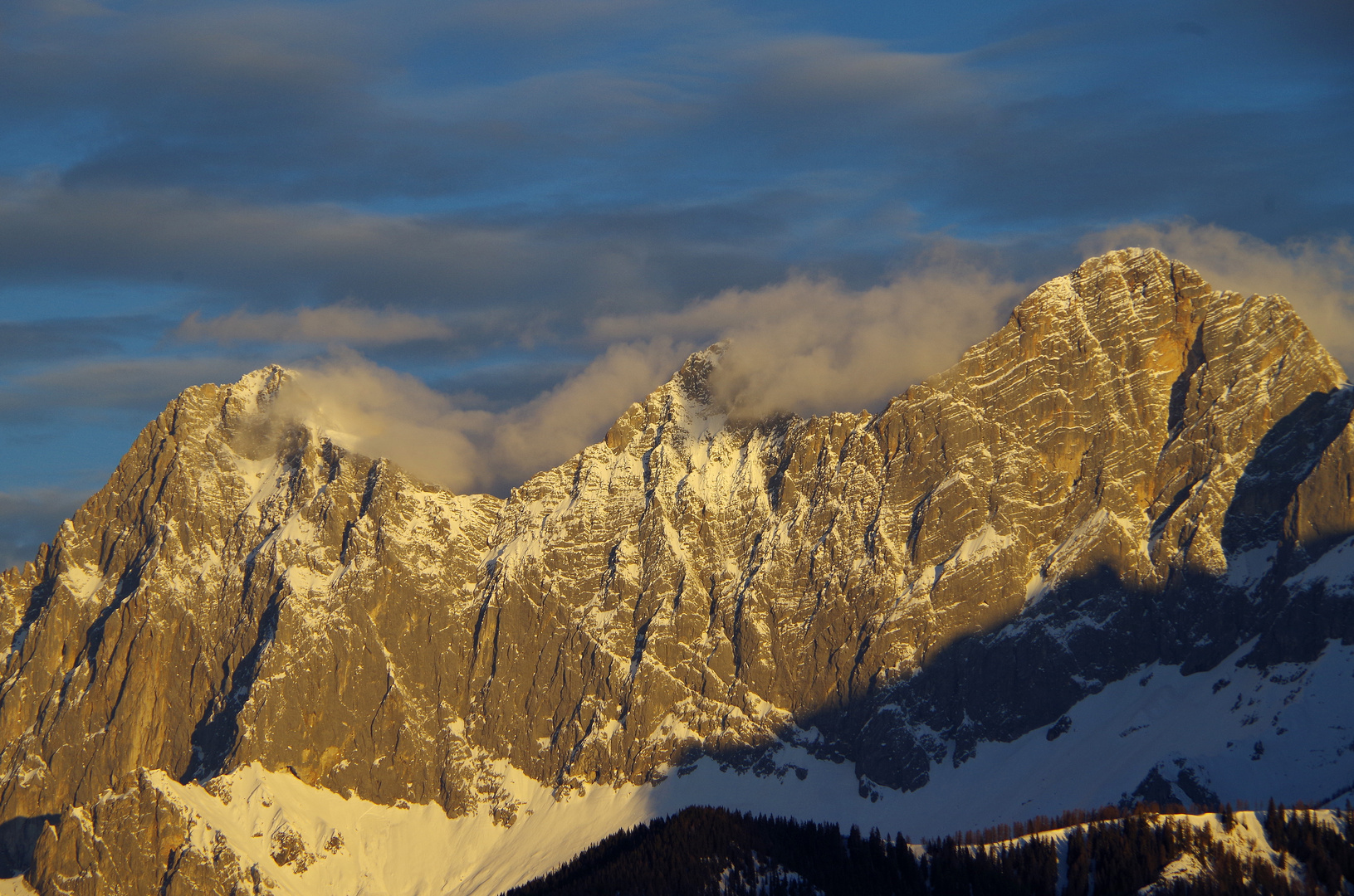 Dachstein im Morgenkleid