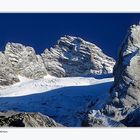 Dachstein mit großem Gosaugletscher