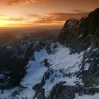 Dachstein Sonnenuntergang