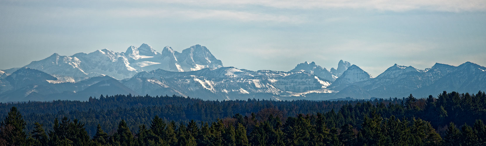 Dachstein vom Eschlberg