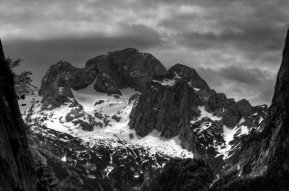 Dachstein vom Gosausee gesehen