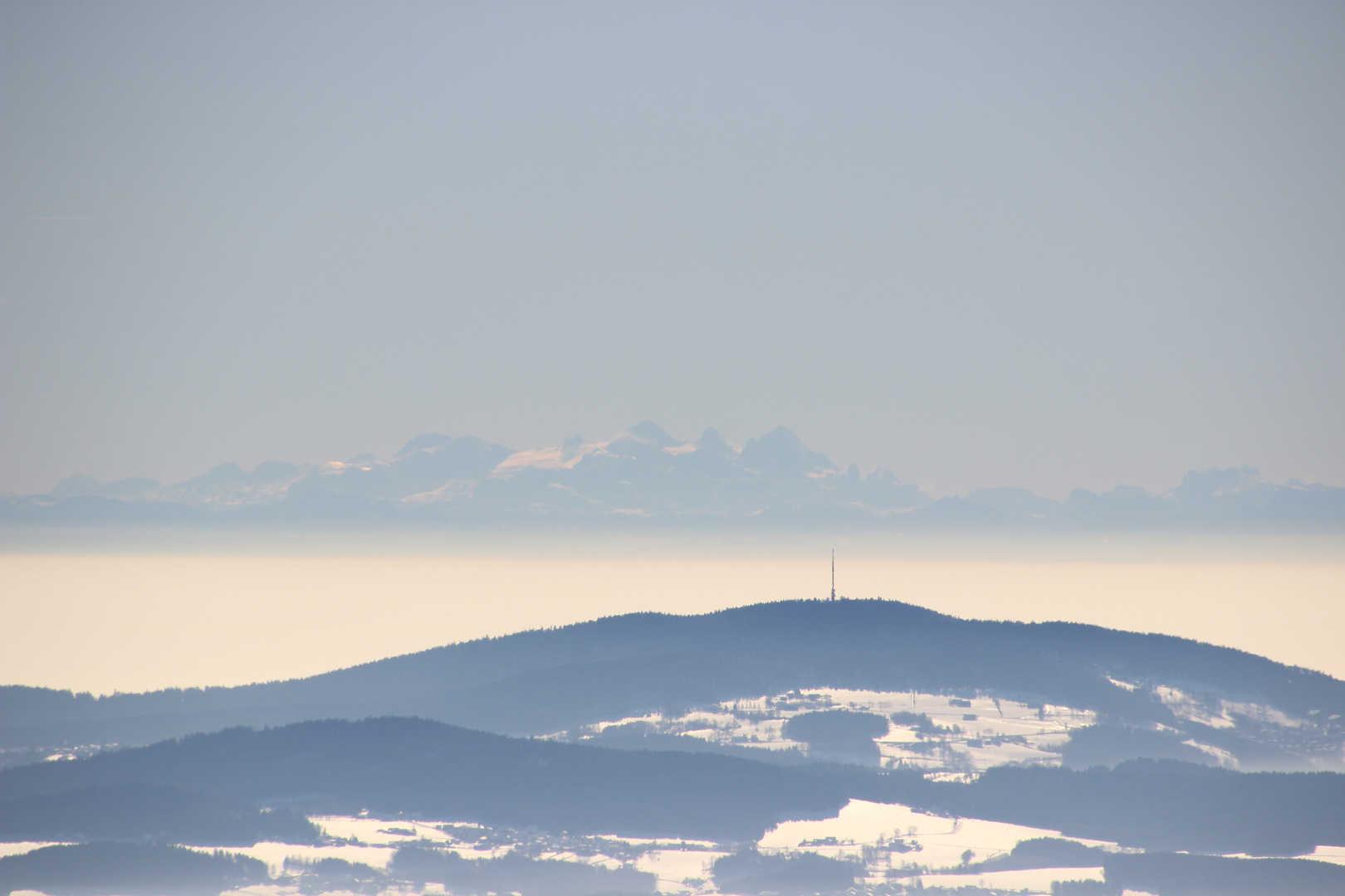 Dachstein vom großen Arber