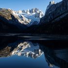 Dachsteingletscher im Spiegel 