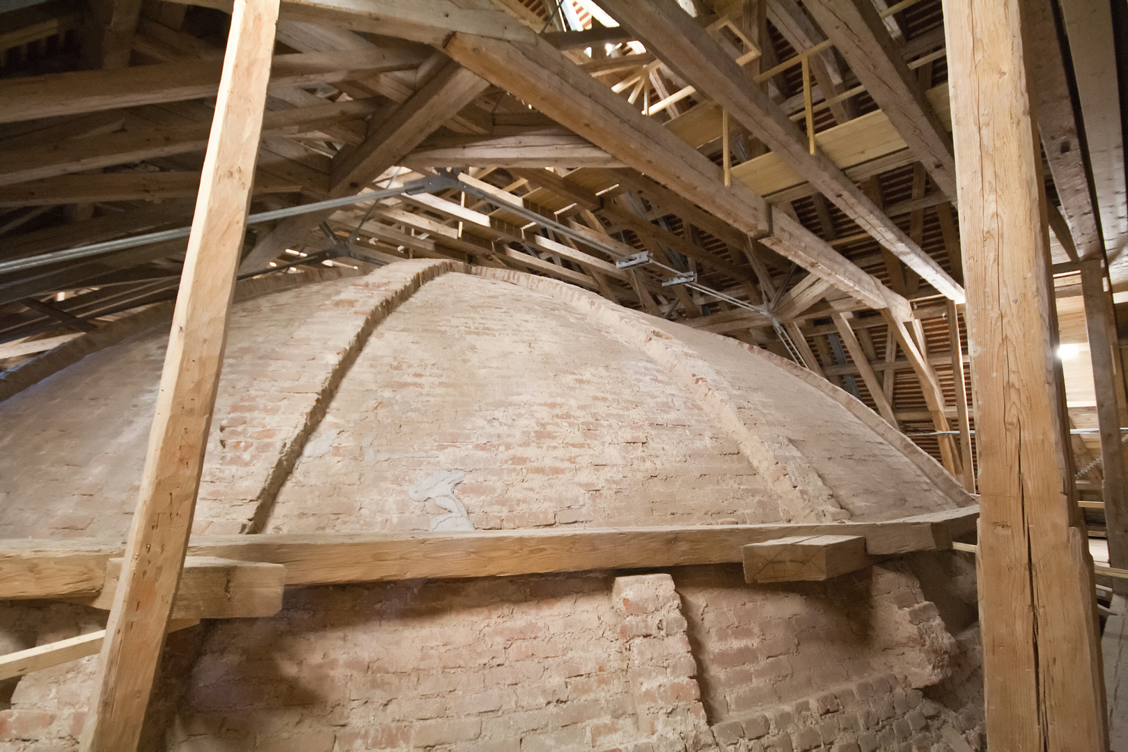 Dachstuhl der Basilika Ottobeuren