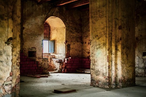 Dachstuhl vom Kapellenturm