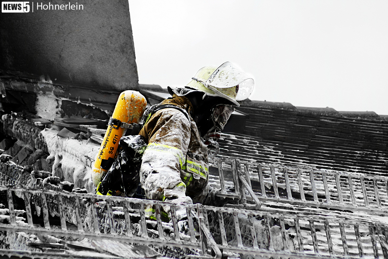 Dachstuhlbrand Bayreuth - 31.05.2012