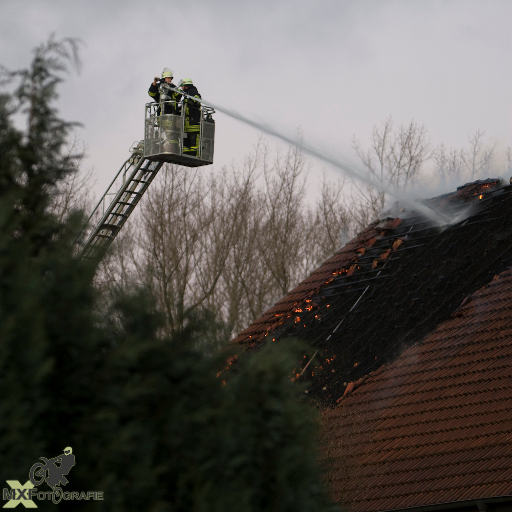 Dachstuhlbrand III - Wenderohreinsatz