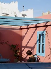 Dachterrasse in Essaouira/Marokko