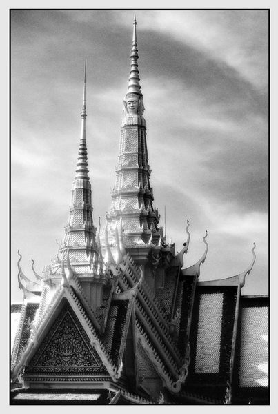 Dachtürme-Royal Palast  Phnom Penh