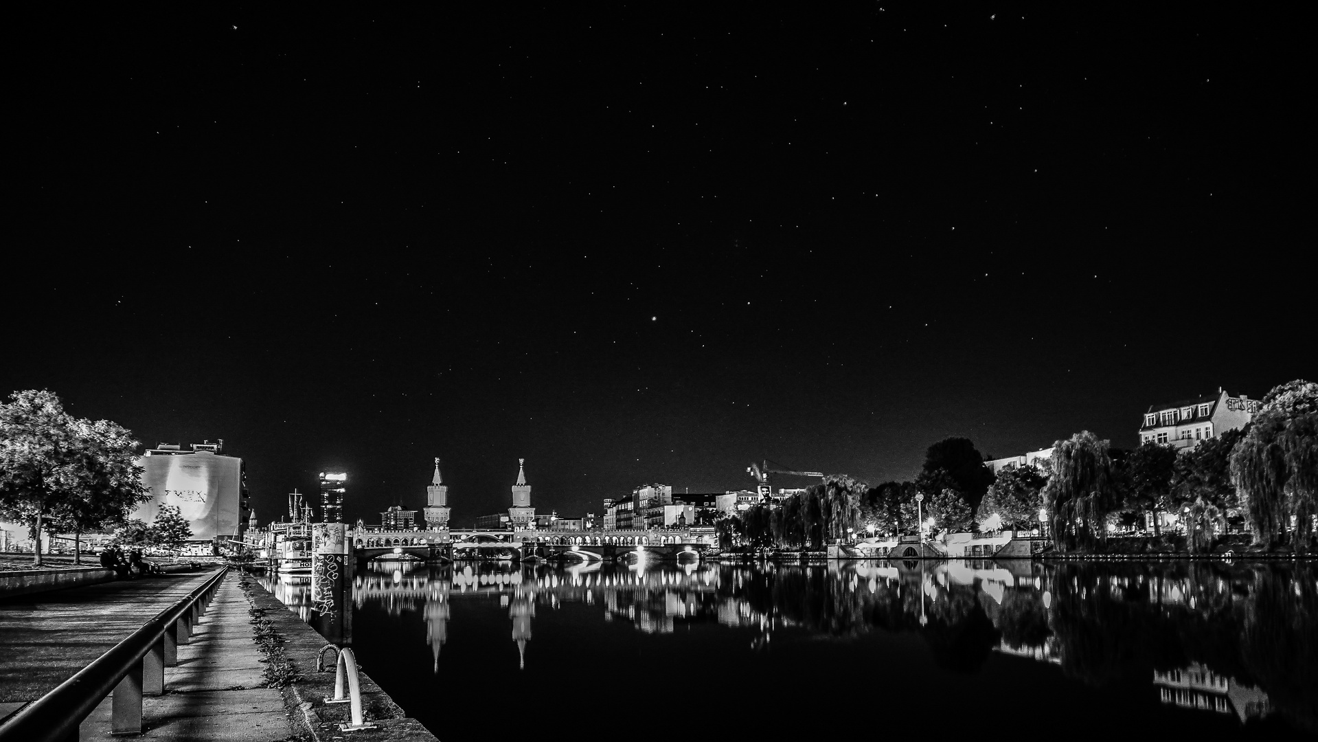 DaDe-Fotografie.de Oberbaumbrücke SW