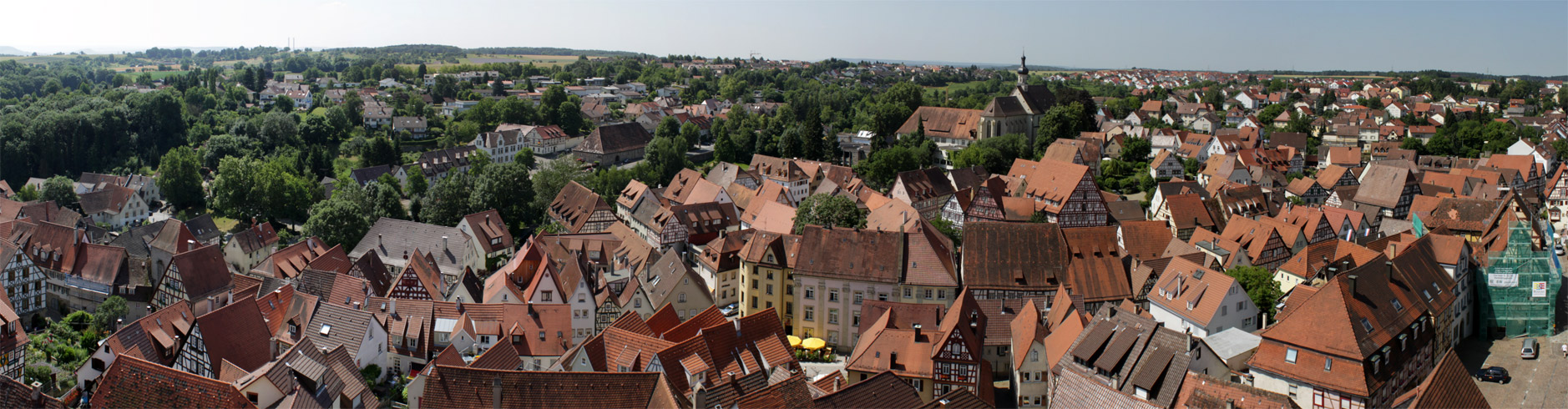 Dächer der Stadt