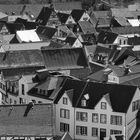 Dächer der Stadt  Bad Münstereifel von der Stadtmauer aus gesehen