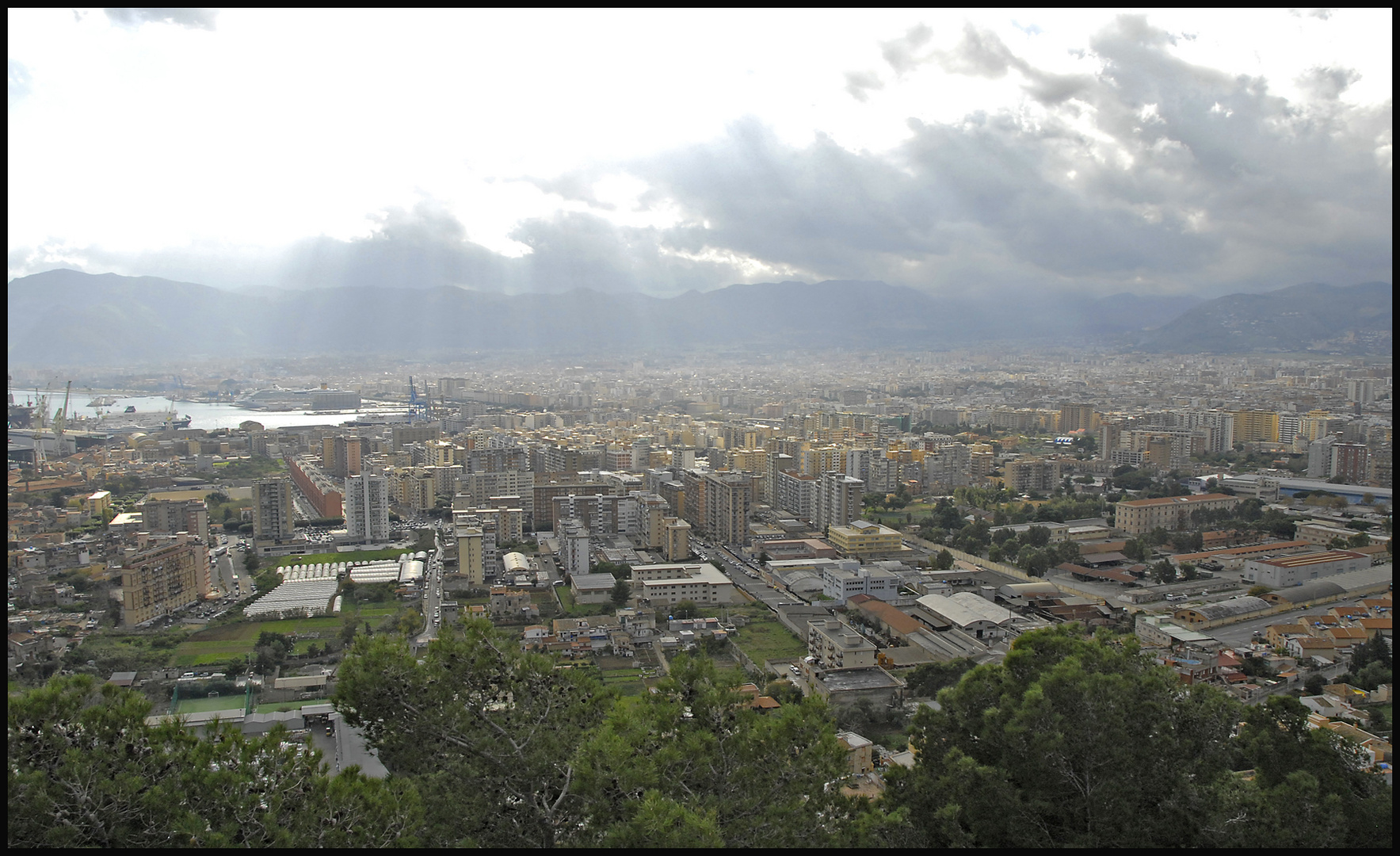 Dächer über Palermo