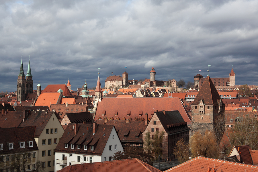 Dächerlandschaft Nürnberg