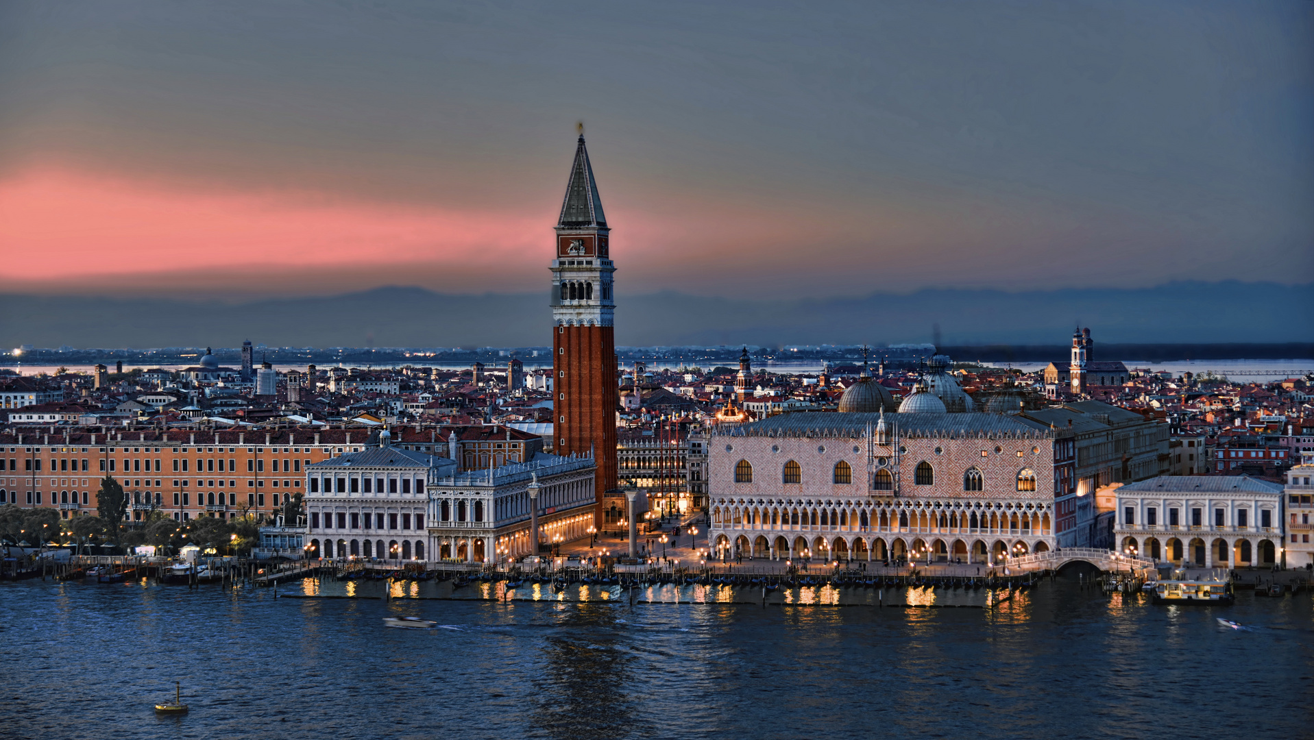 Dämmerstunde in Venedig