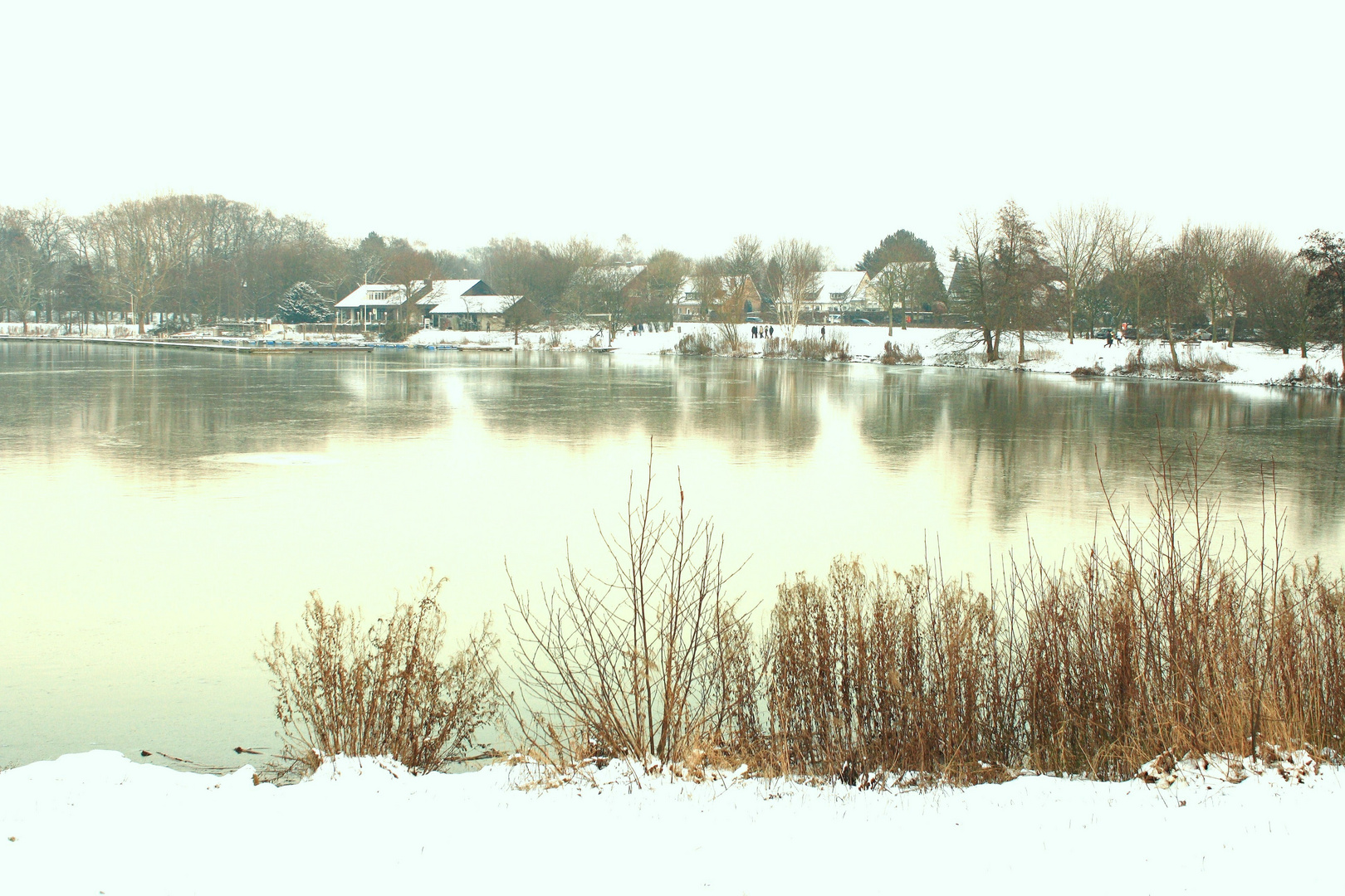 Dämmerung am Aasee VI