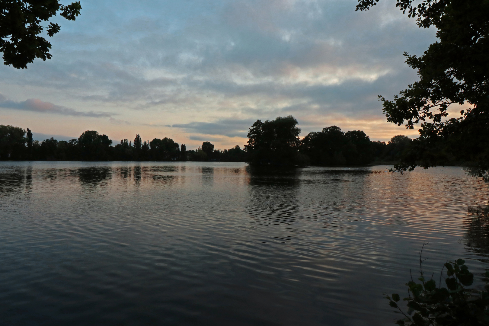 Dämmerung am Kreuzteich