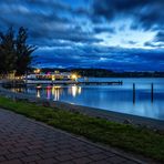 Dämmerung am Lake Te Anau, Te Anau, NZ