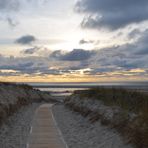 Dämmerung am Langeooger Strand II